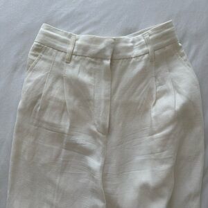 Aritzia White Trouser